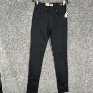 Naked & Famous Denim Jeans Womens 26 Black High Skinny Stretch Denim Canada